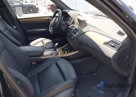 2014 BMW X3 xDrive35I z USA, uszkodzony, nr VIN 5UXWX7C57E0E76096